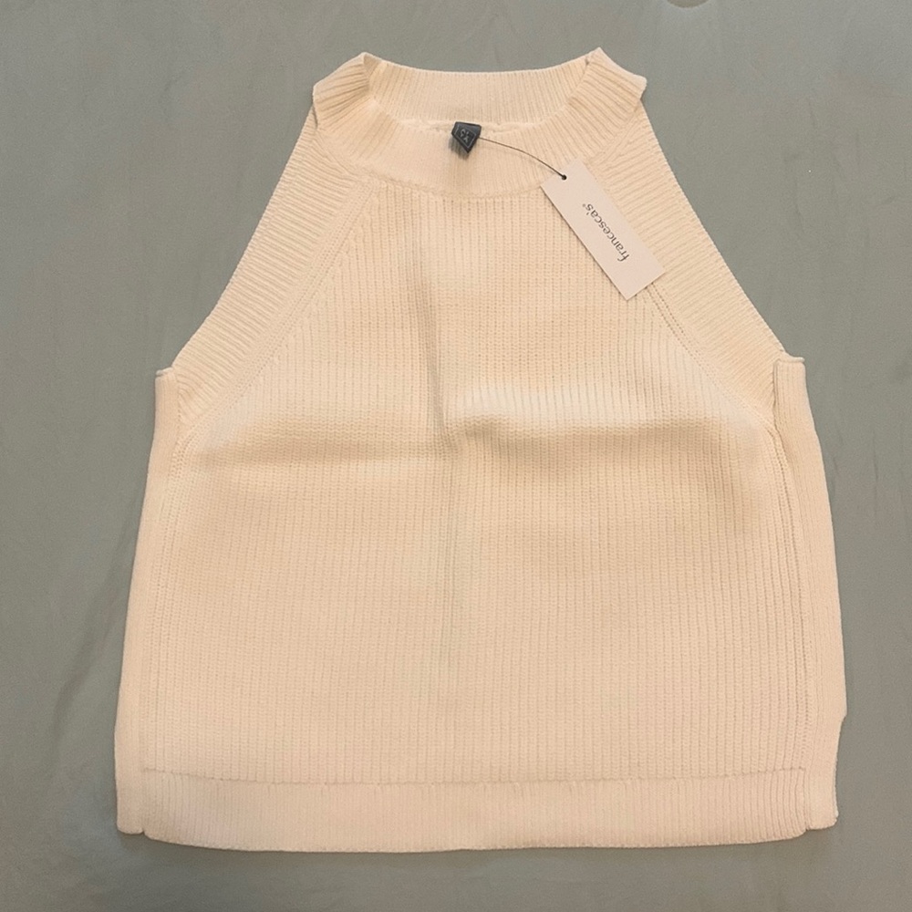Cream colored top, never worn